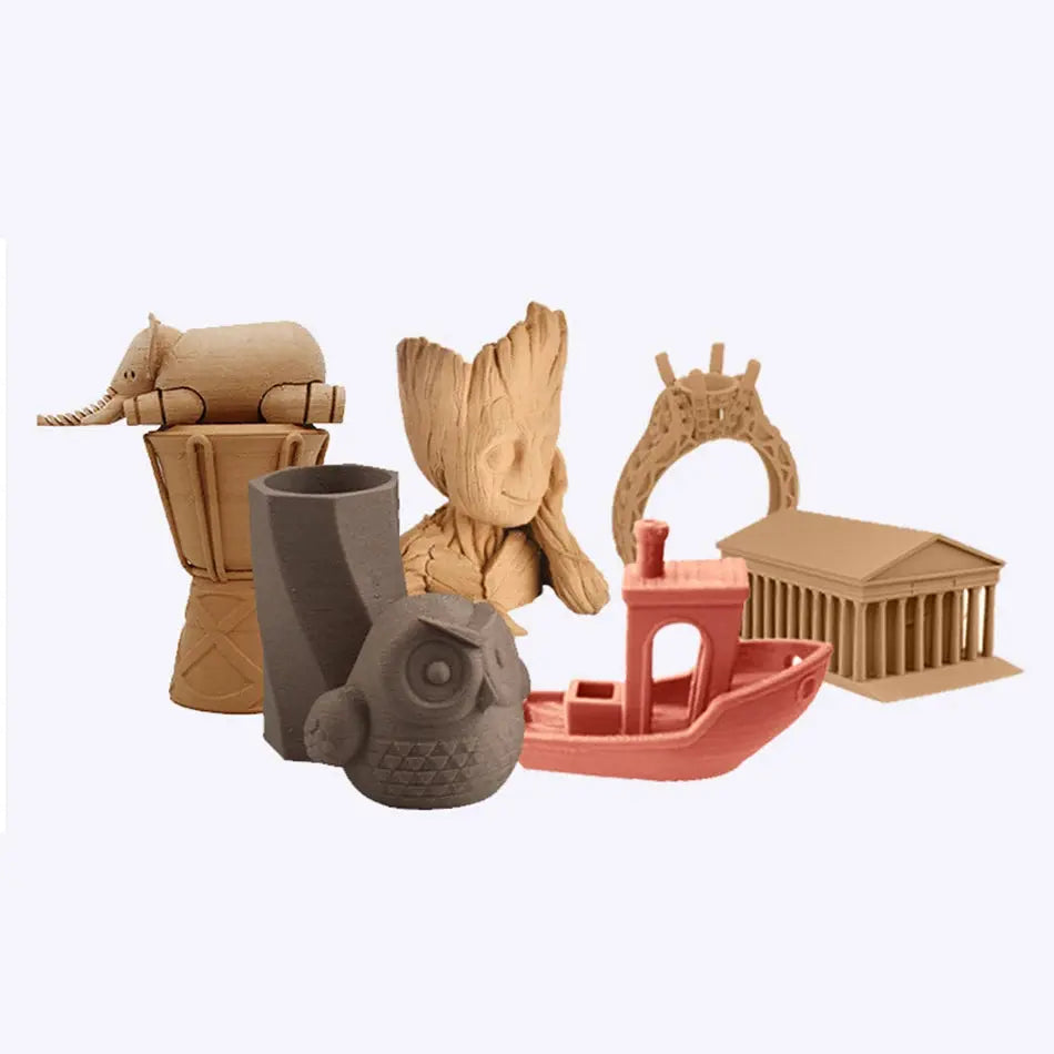 PLA Wooden Rose Ebony 250g 500g 1Kg 95A 3D Printer Filament Red Sandal Wood Sublimation 3D Printing Material Filament PLA 1.75mm - i3dyou