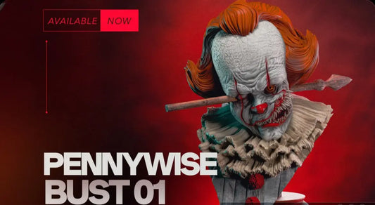 Pennywise Bust 3d print File STl i3dyou