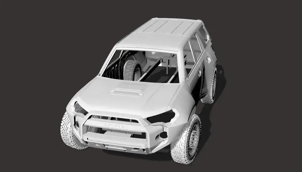 SCX10 Rc Scaler 313mm trx4 3d print files Toyota 4runner RC body STL file ready to print - i3dyou