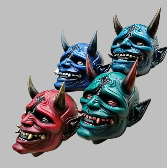 Samurai Oni Mask wall art 3d printable file - i3dyou