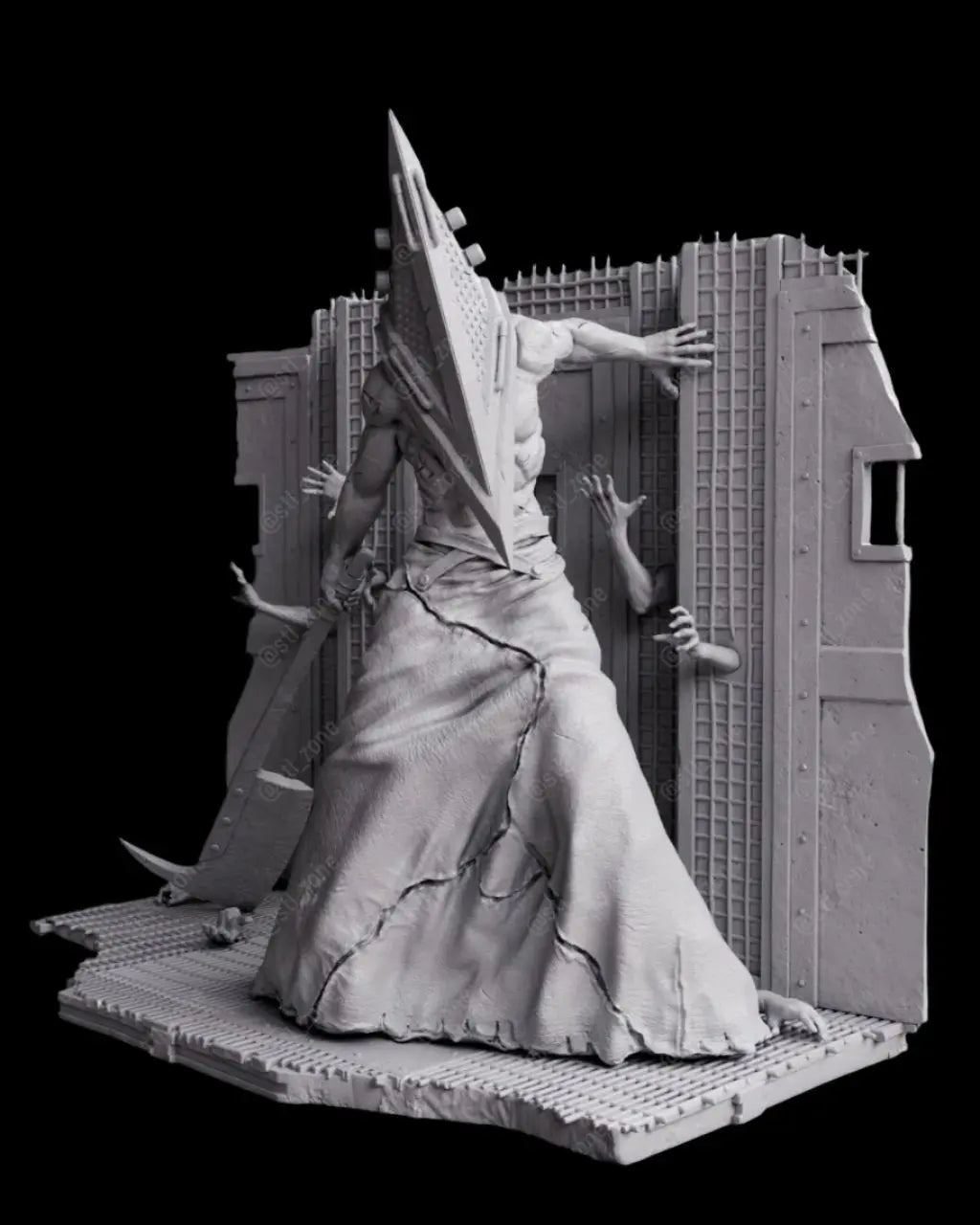 Silent hill Pyramid Head 3d print model StL file - i3dyou