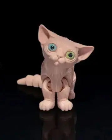 Sphynx cat 3d print file Printable model STL File Hairless cat/Articulated Flexi Sphinx Cat/Flexi Cat/Birthday Gift for Friends - i3dyou