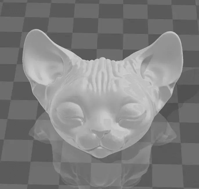 Sphynx cat 3d print file Printable model STL File Hairless cat/Articulated Flexi Sphinx Cat/Flexi Cat/Birthday Gift for Friends - i3dyou