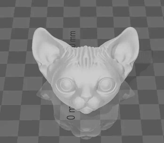 Sphynx cat 3d print file Printable model STL File Hairless cat/Articulated Flexi Sphinx Cat/Flexi Cat/Birthday Gift for Friends - i3dyou