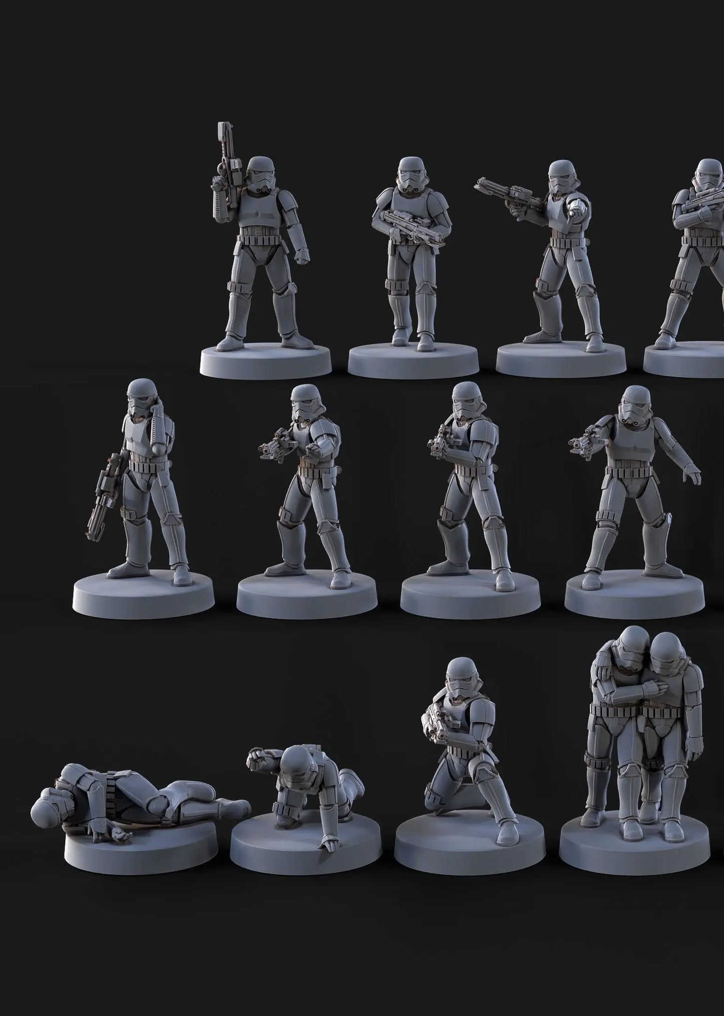 Star Wars figures action miniatures 3d Printable file - i3dyou