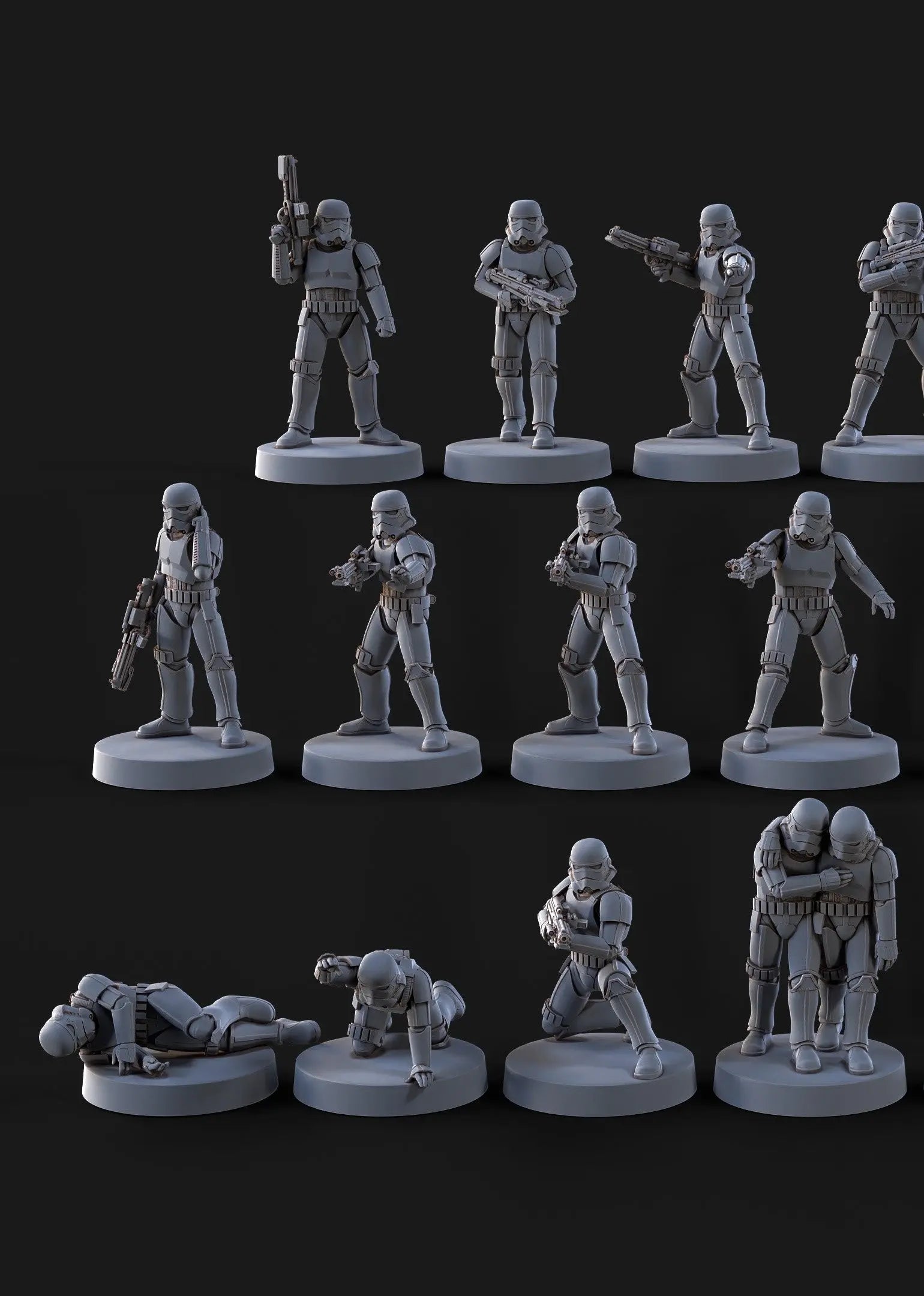 Star Wars figures action miniatures 3d Printable file - i3dyou