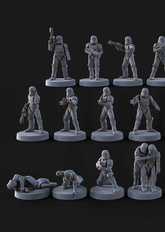 Star Wars figures action miniatures 3d Printable file - i3dyou