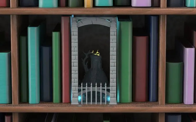 Steampunk Book nook Modern Collection 3d Print files - i3dyou