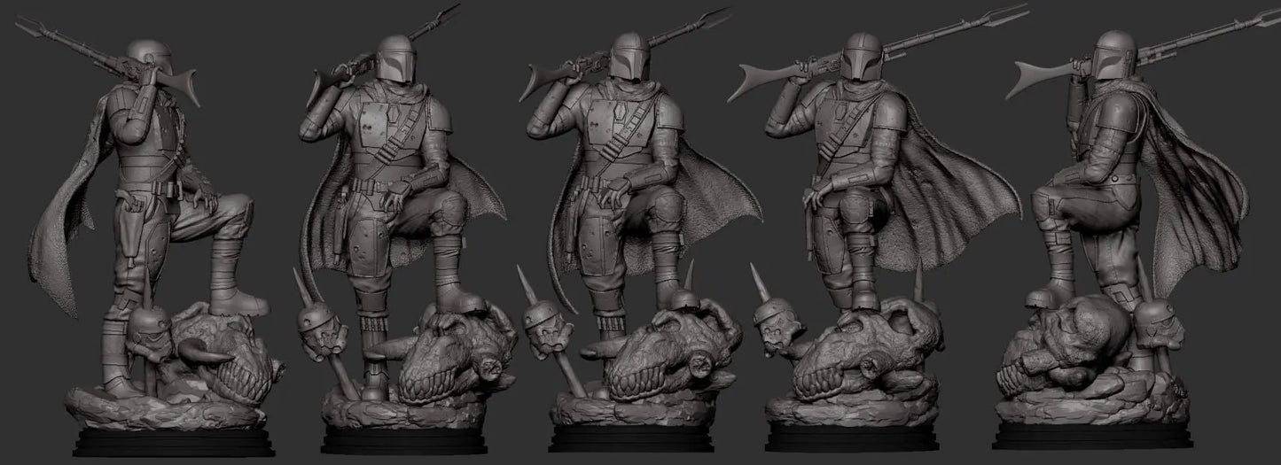 The Mandalorian Star Wars Fanart printable Files - i3dyou