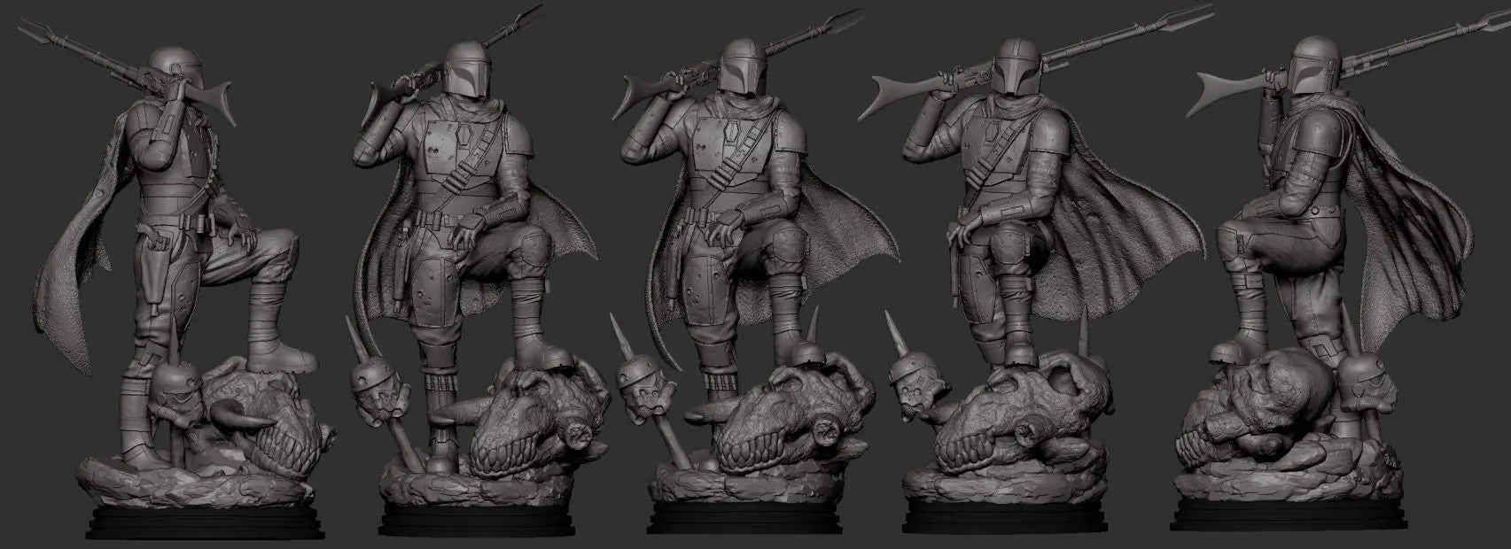 The Mandalorian Star Wars Fanart printable Files - i3dyou