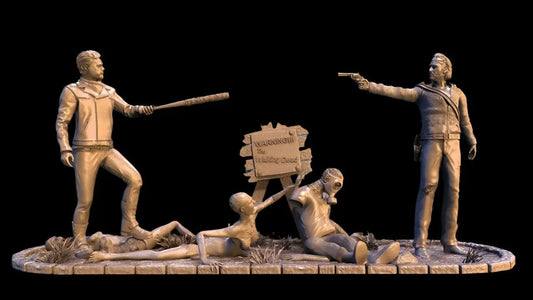 The walking dead 3d model printable - i3dyou
