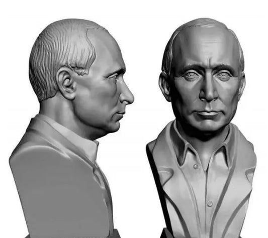Vladimir Putin Bust 3d printable STL model File - i3dyou