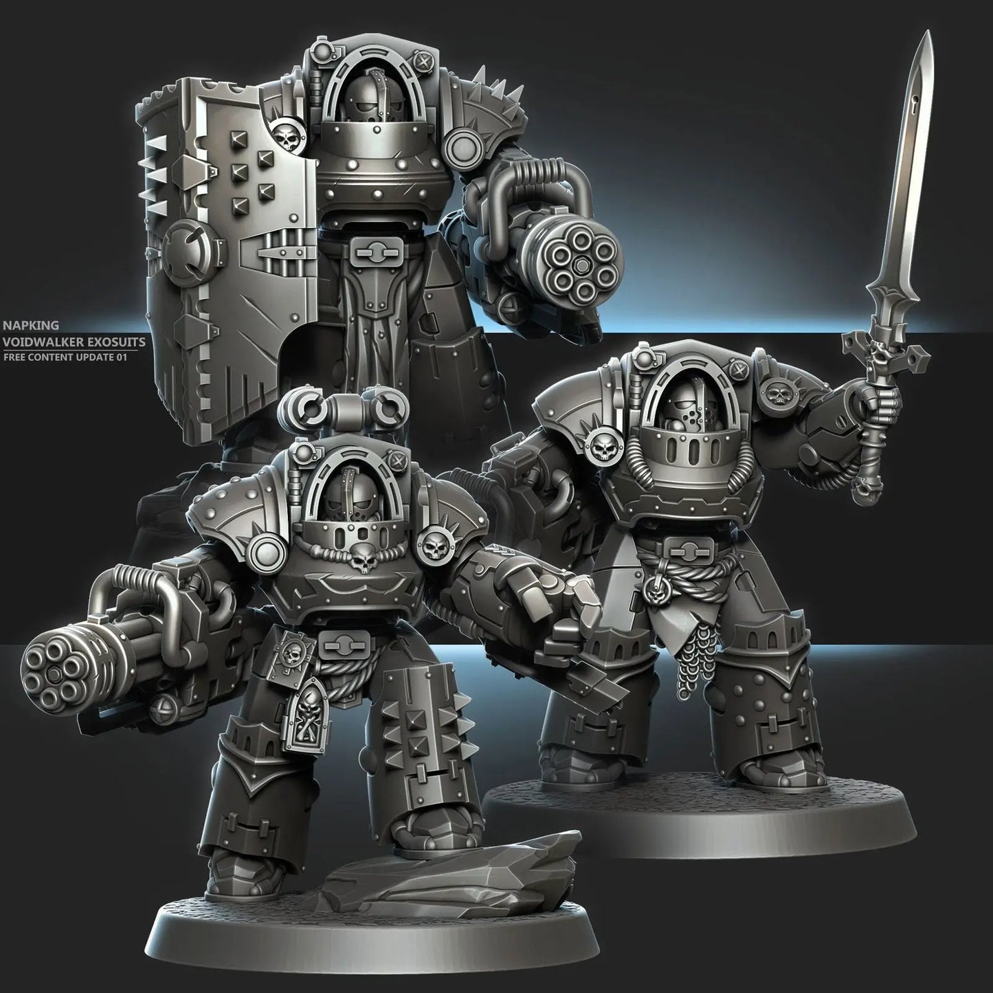 Voidwalker Exosuits 3d print files - i3dyou
