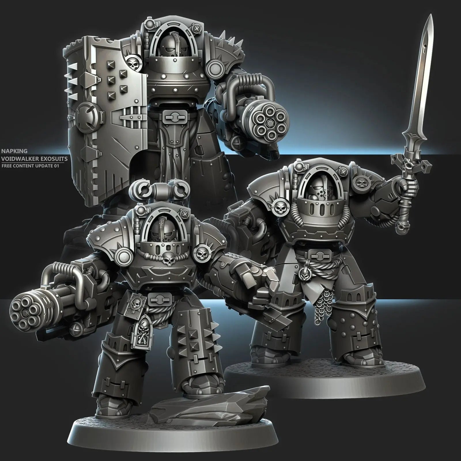 Voidwalker Exosuits 3d print files - i3dyou