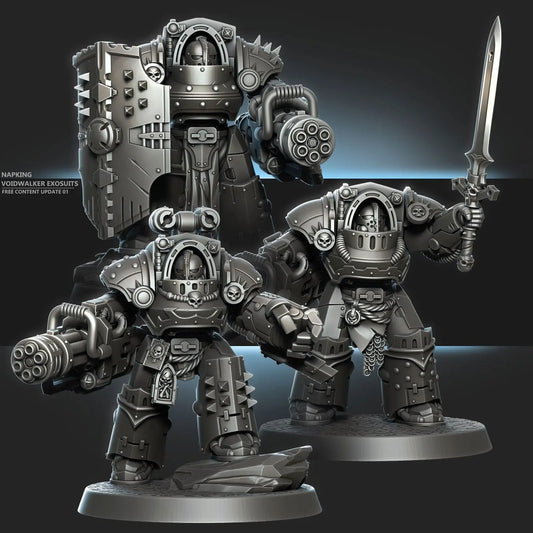 Voidwalker Exosuits 3d print files - i3dyou
