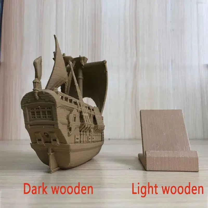 Wood Filament PLA 3D Printer 1.75mm 250g / 0.5Kg / 1Kg 3D Printing Material PLA Light Dark Red Wooden Color Filaments No Bubble - i3dyou