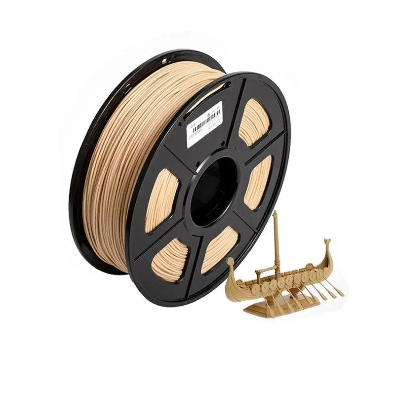 Wood Filament PLA 3D Printer 1.75mm 250g / 0.5Kg / 1Kg 3D Printing Material PLA Light Dark Red Wooden Color Filaments No Bubble - i3dyou