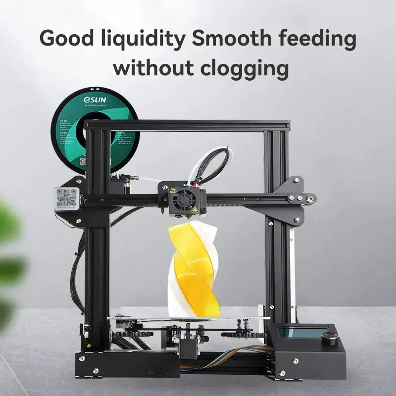 eSUN PETG Filament 1.75mm,3D Printer Filament PETG Accuracy +/- 0.05mm,1KG 2.2LBS Spool 3D Printing Materials for 3D Printers i3dyou