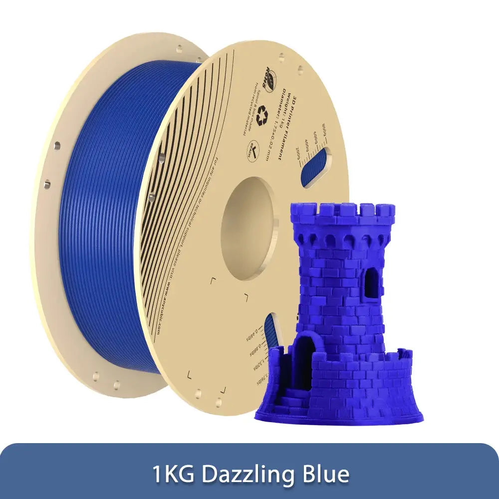 ANYCUBIC 3D Printer Multicolor Filament PLA 1.75mm 1kg/Roll Plastic Rubber Consumables Material For FDM 3D Printer Kobra 2 Pro - i3dyou