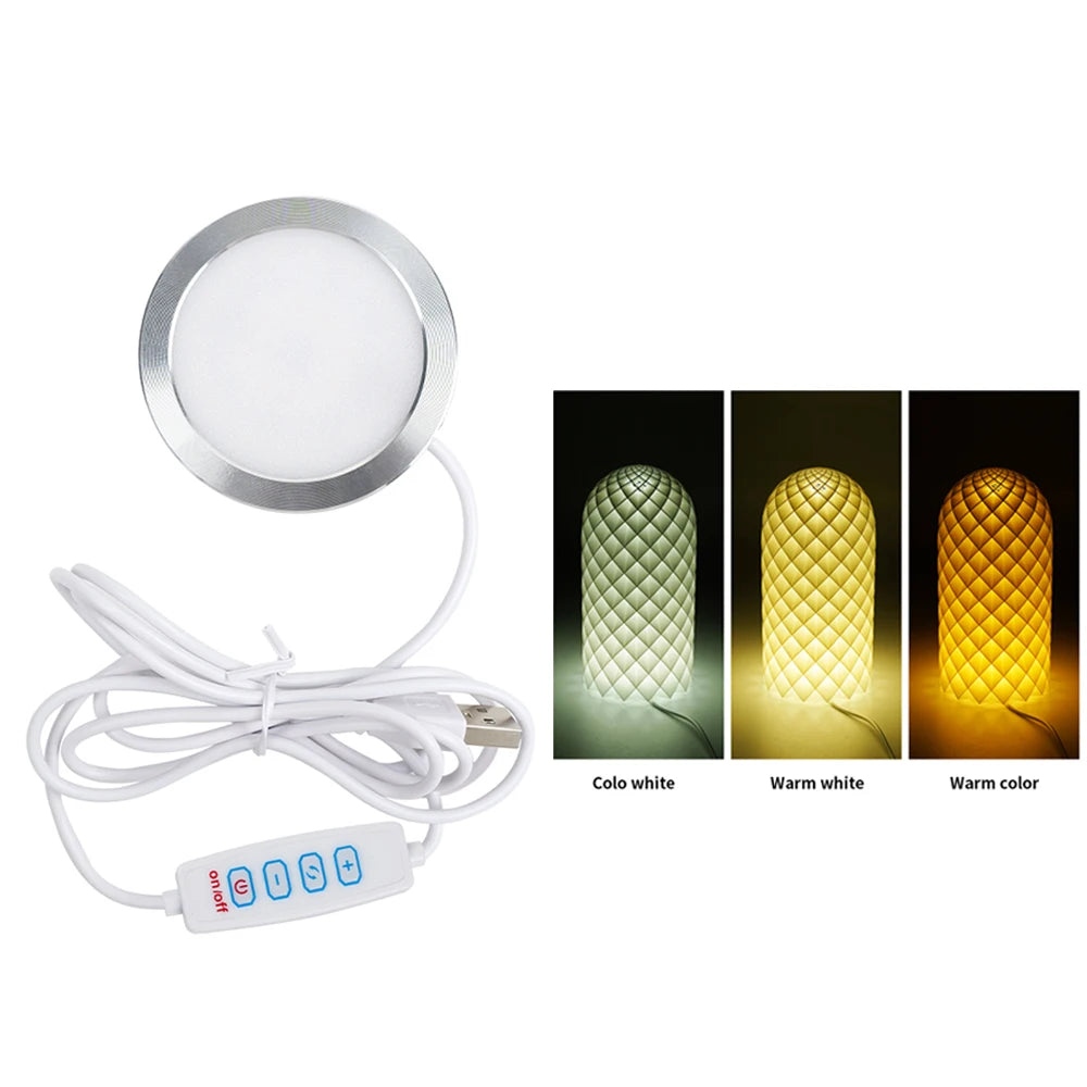 For Bambu Lab Led Lamp Kit 001 Maker Supply Bambulab Light Kit Led Light Parts Diy Model Without 3d Printing Parts i3dyou