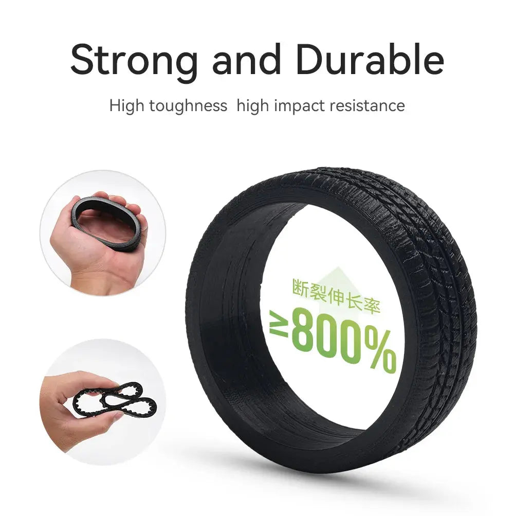 eSUN Flexible TPU Filament 1.75mm,TPU 95A 3D Printer Filament 1KG 2.2 LBS Spool 3D Printing Material TPU 95A  For 3D Printers - i3dyou