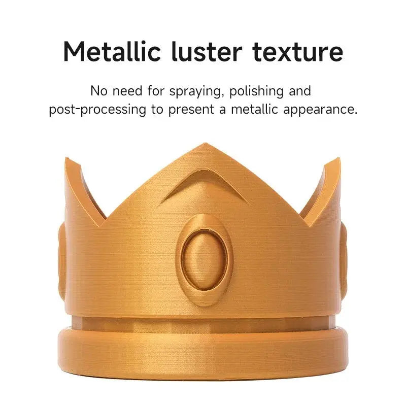 eSUN Metal PLA 3D Printer Filament 1.75MM Metallic Finish PLA 1KG (2.2 LBS) Spool 3D Printing Material For 3D Printers Metal PLA - i3dyou