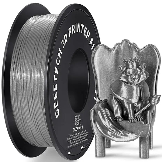 GEEETECH Silk PLA 3d Filament Wire 1kg 1.75mm Spool Wire 3D Printer Material 3D Print Refills, Fast Delivery Vacuum Package - i3dyou
