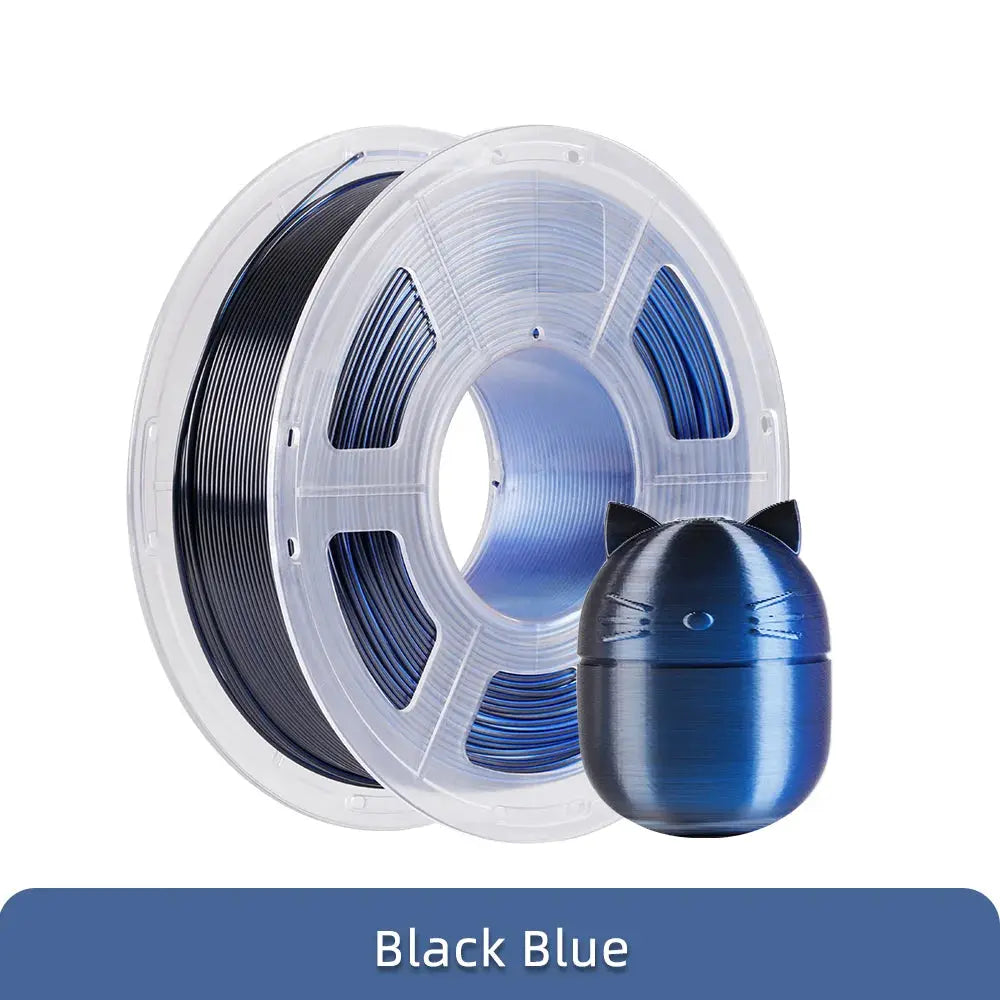 ANYCUBIC Silk PLA Dual-Color Tri-Colo 1.75mm PLA Filament 1KG For FDM 3D Printer Shine Bright Multicolor 3D Printing Material - i3dyou