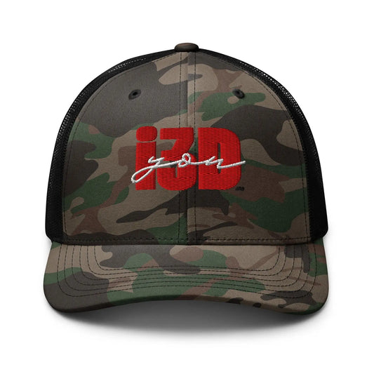 i3dyou Camouflage trucker hat - i3dyou