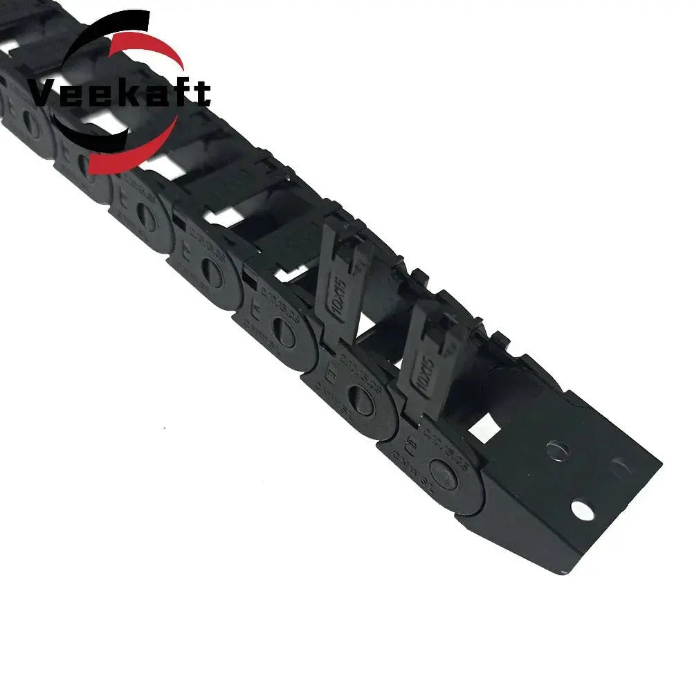 open Drag Chain bridge type 7x7 10x10 10x15 10x20 15x20 18x18 L1m Cable Carrier with Ends for CNC 3D printer Voron Trident 2.4 - i3dyou