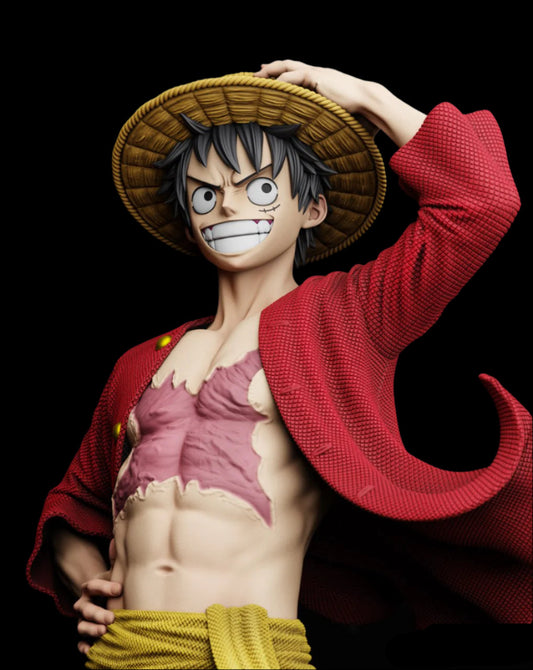 One piece Tanuki Figures Luffy Fullsize 3d printable file i3dyou
