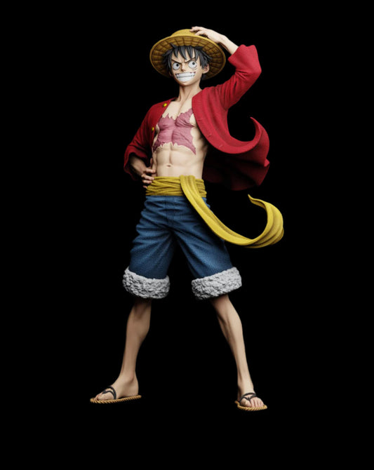 One piece Tanuki Figures Luffy Fullsize 3d printable file i3dyou