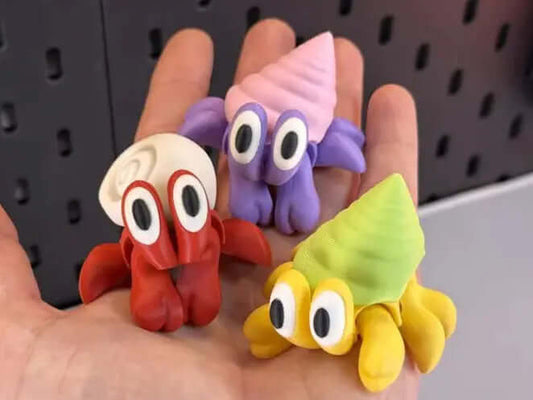 Hermit crab 3d printable STL file i3dyou