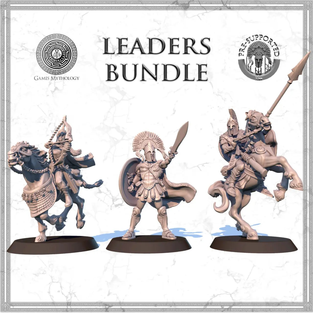 Spartan Army Spartan Hoplites miniatures 3d print model i3dyou