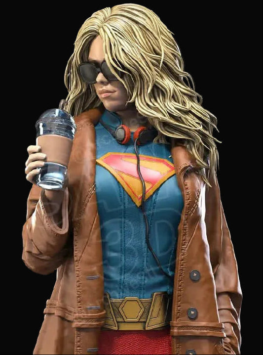 Super Girl Character 3d printable model stl i3dyou
